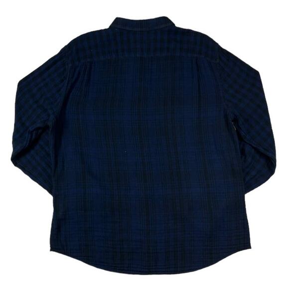 Vince Blue Button Down Cotton Shirt | Size XL - Picture 2 of 4